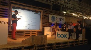 Web Summit stage -   pitch contest