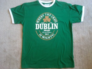 Moja irlandzka koszulka