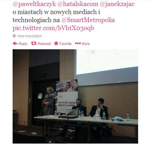 Konferencja SmartMetropolia