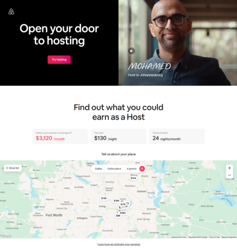 airbnb example