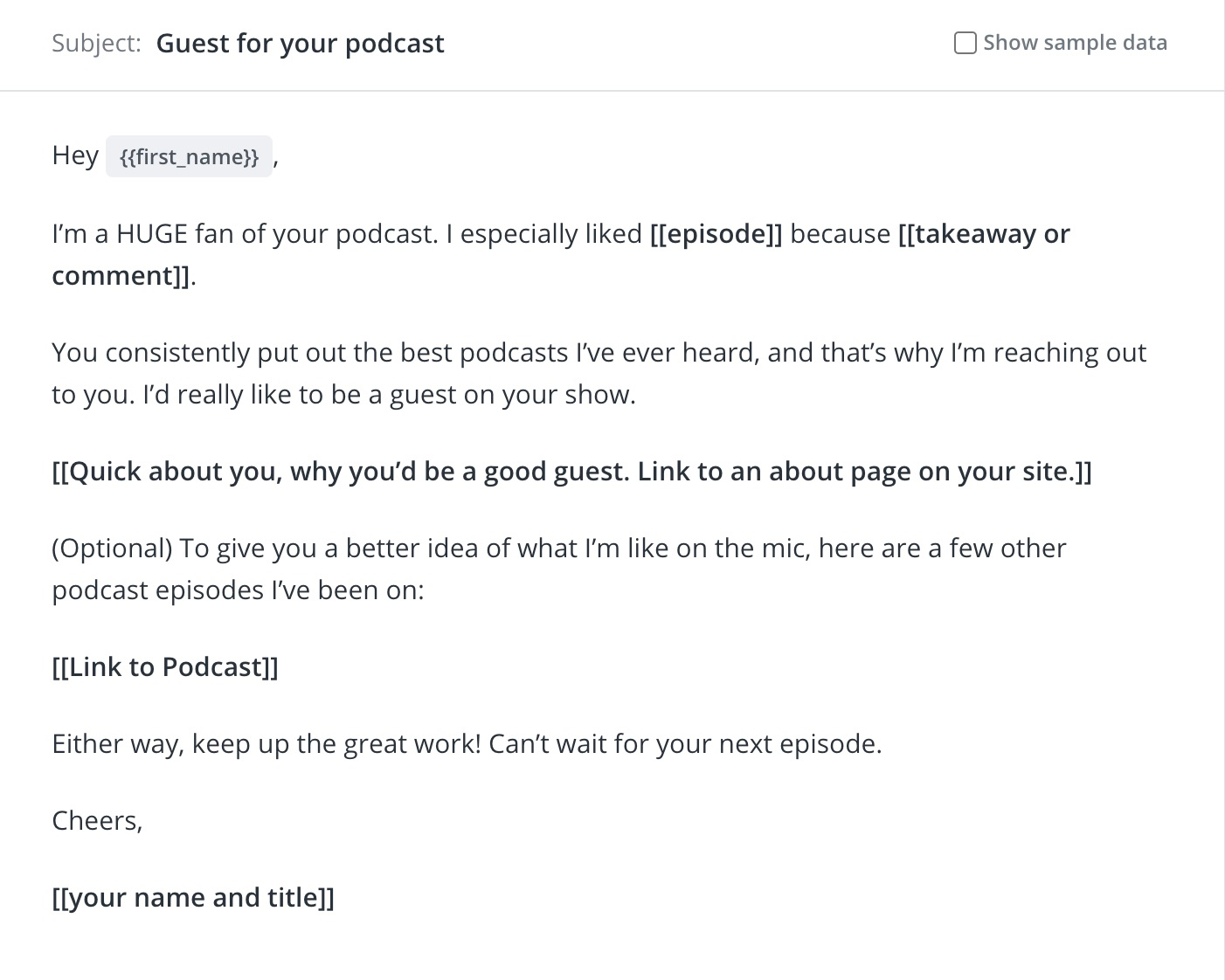 Guest for your podcast_email