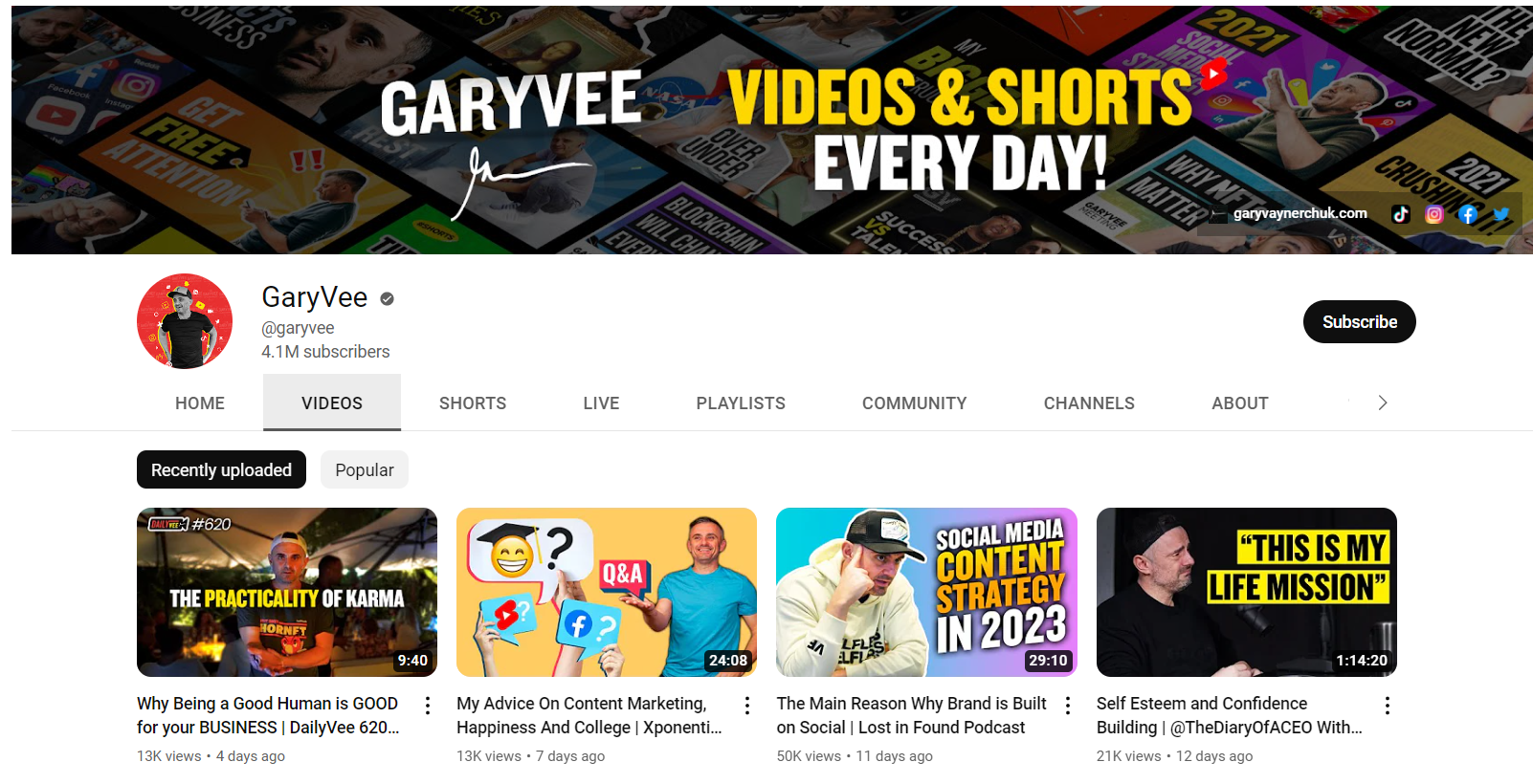 garyvee youtube
