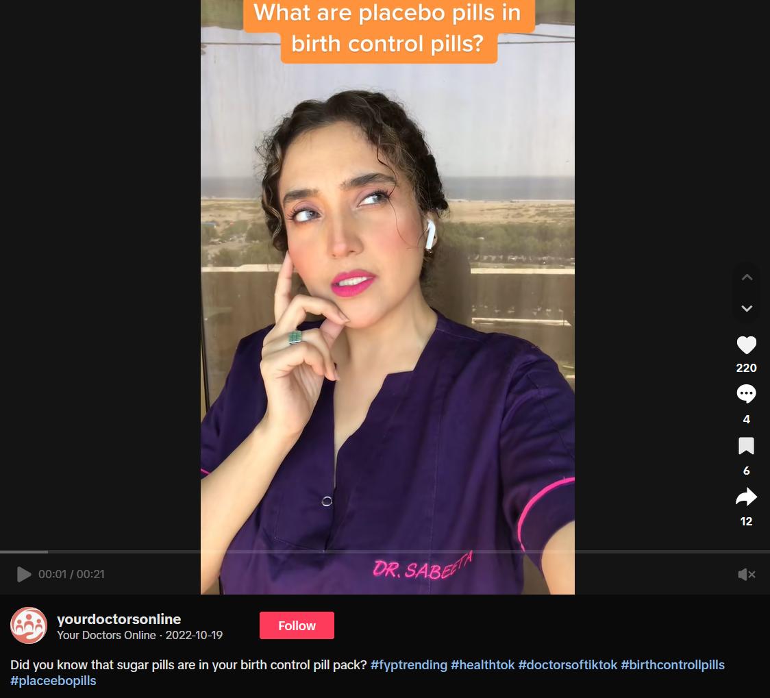 TikTok doctors