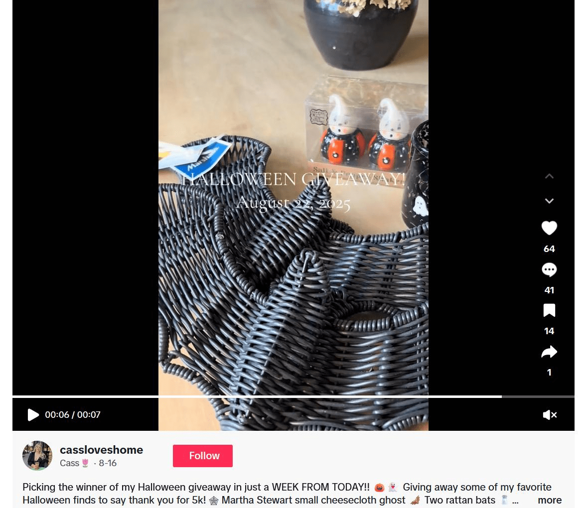 TikTok Halloween content