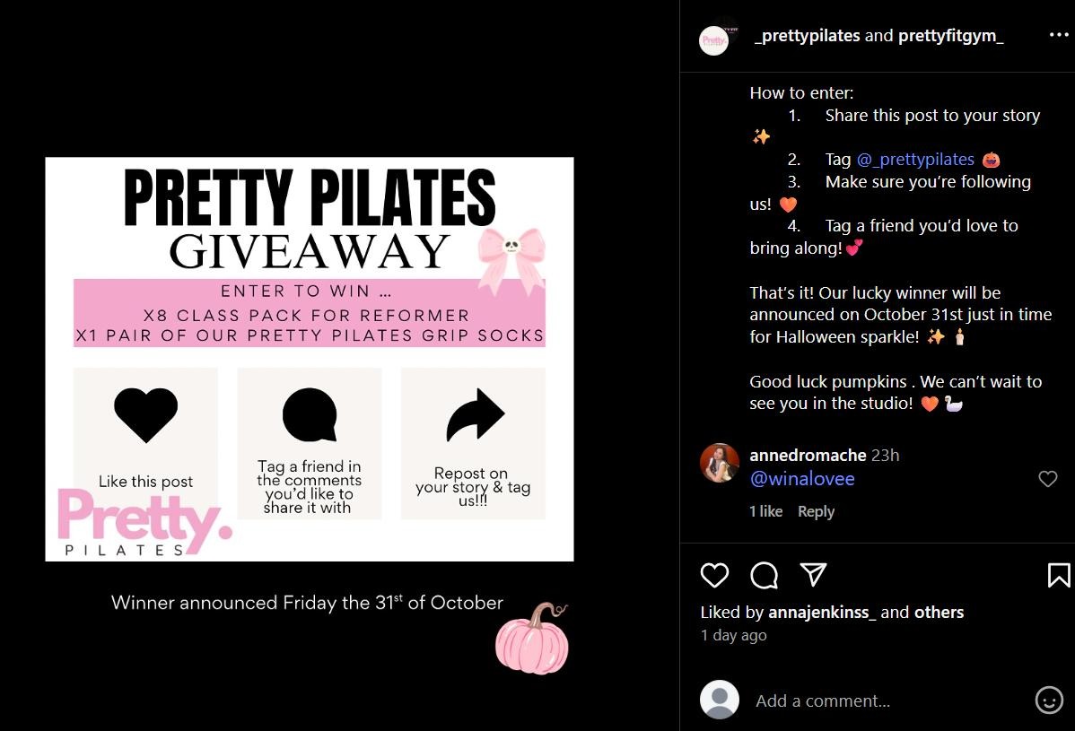 Halloween brand giveaway