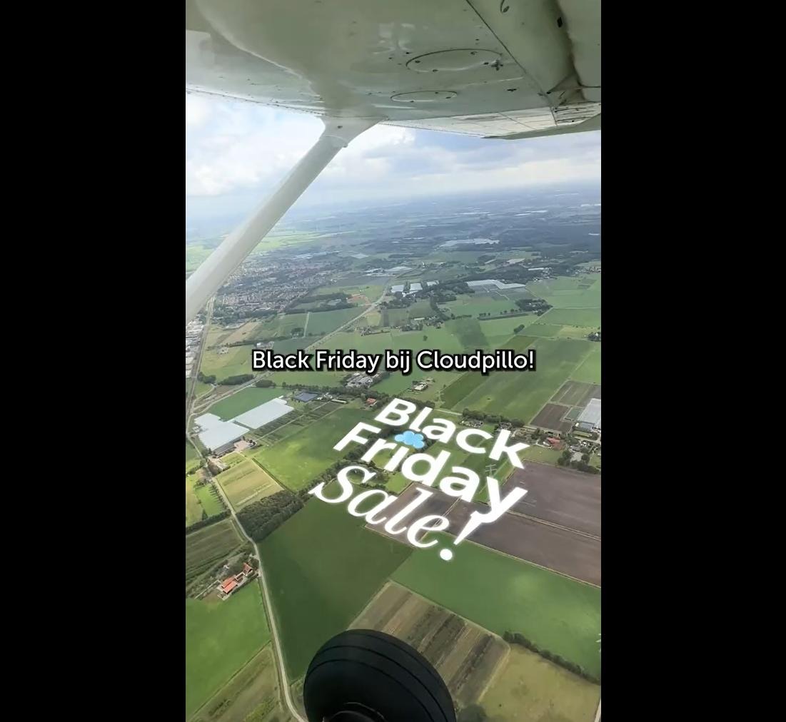 Cloudpillo Black Friday ad