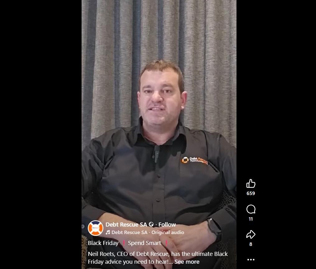 Black Friday advice from CEO