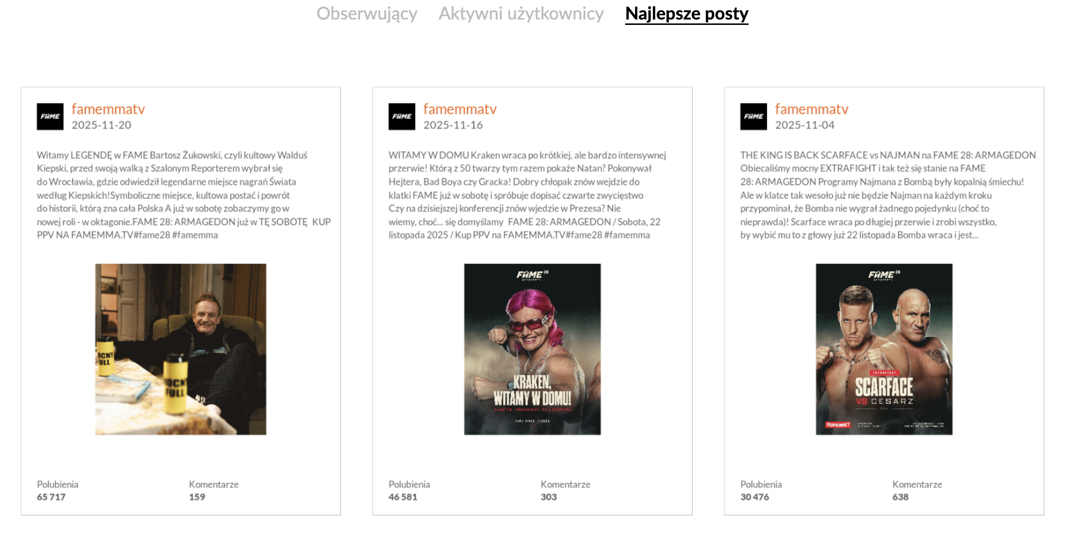 fame mma walduś kiepski fame 28