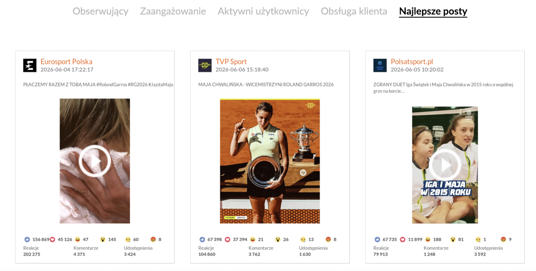 media o mai chwalińskiej na facebooku