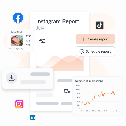 Great reporting in seconds, not spreadsheets