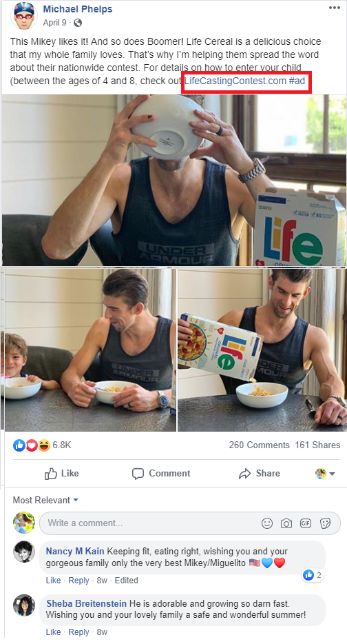 Michael Phelps Life Casting ad