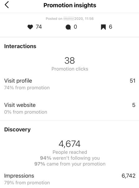 promotion insights instagram